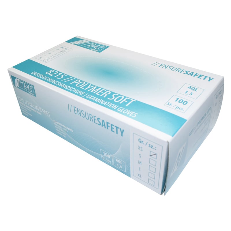 NITRAS Polymer-Soft Latexhandschuhe