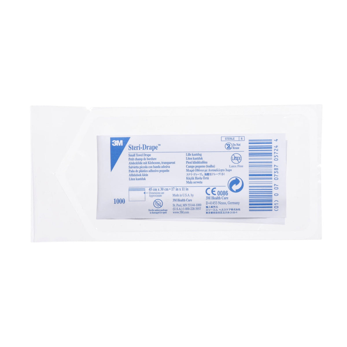 3M OP-Abdeckfolie mit Klebezone