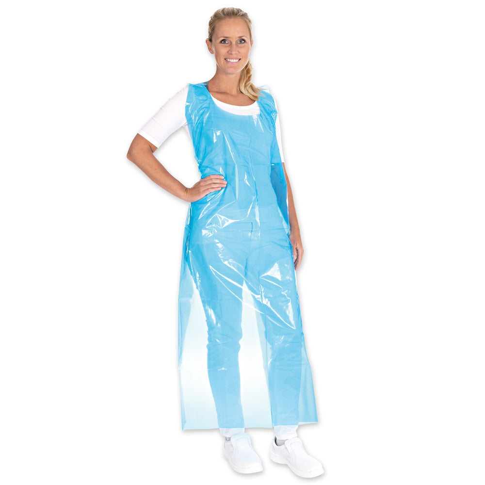 Einwegschürzen ca. 60 my | LDPE - blau