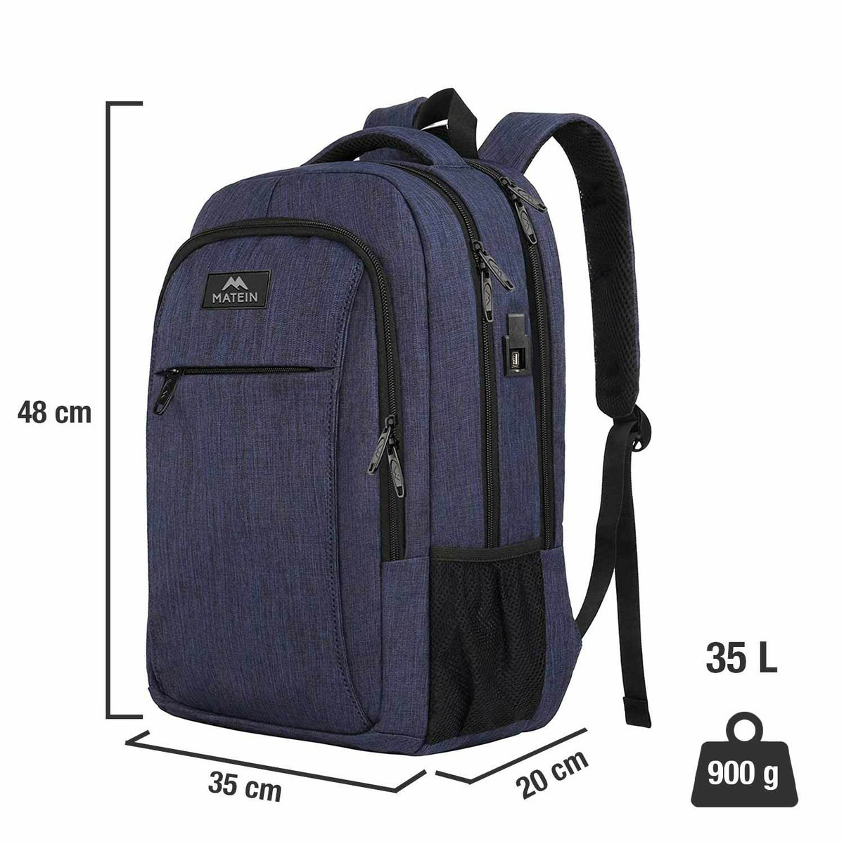 Matein Laptoprucksack