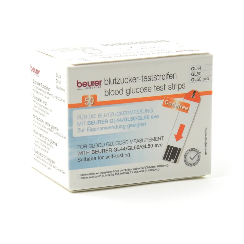 Beurer GL44 / GL50 / GL50 evo Teststreifen