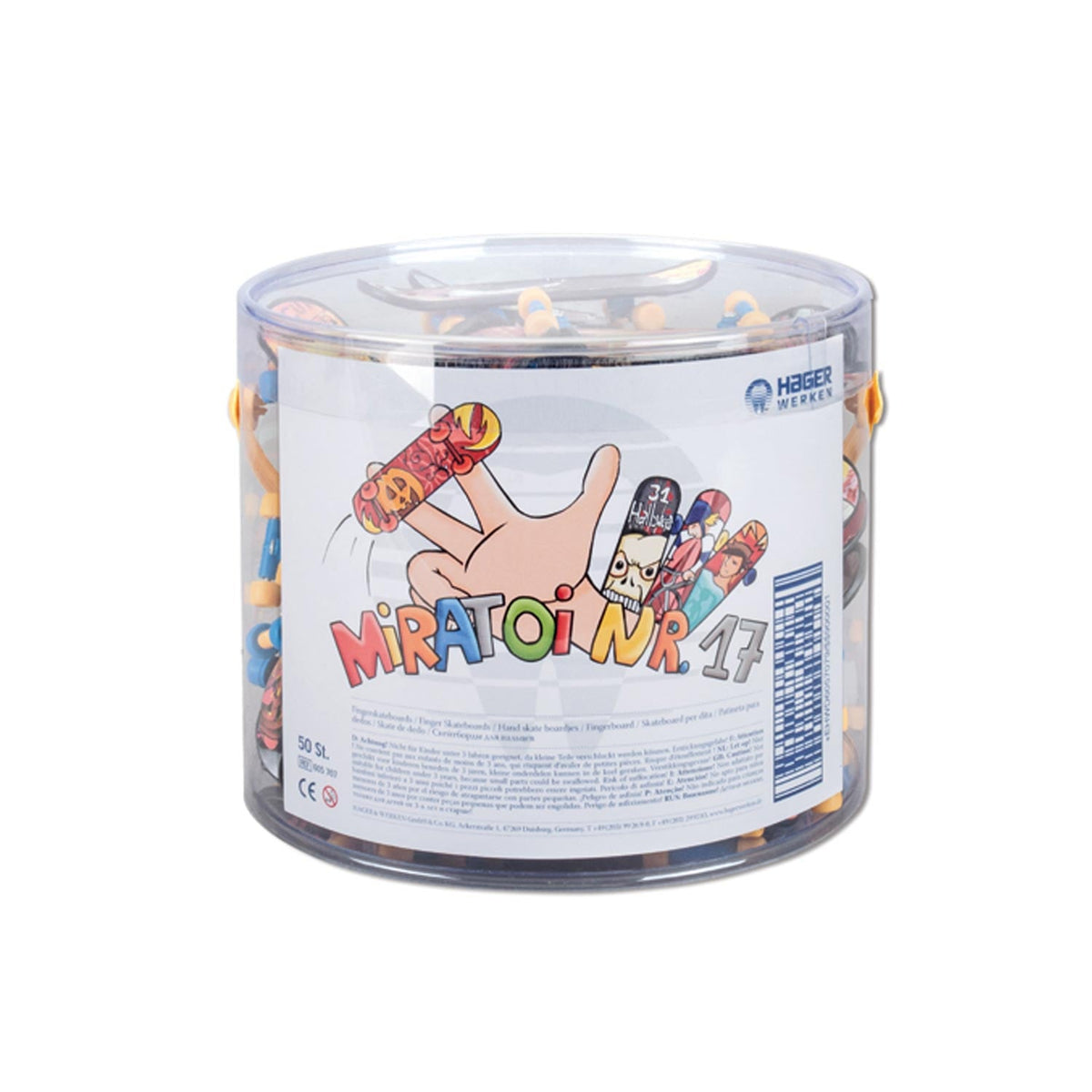 Miratoi® Nr. 17, Fingerskateboards