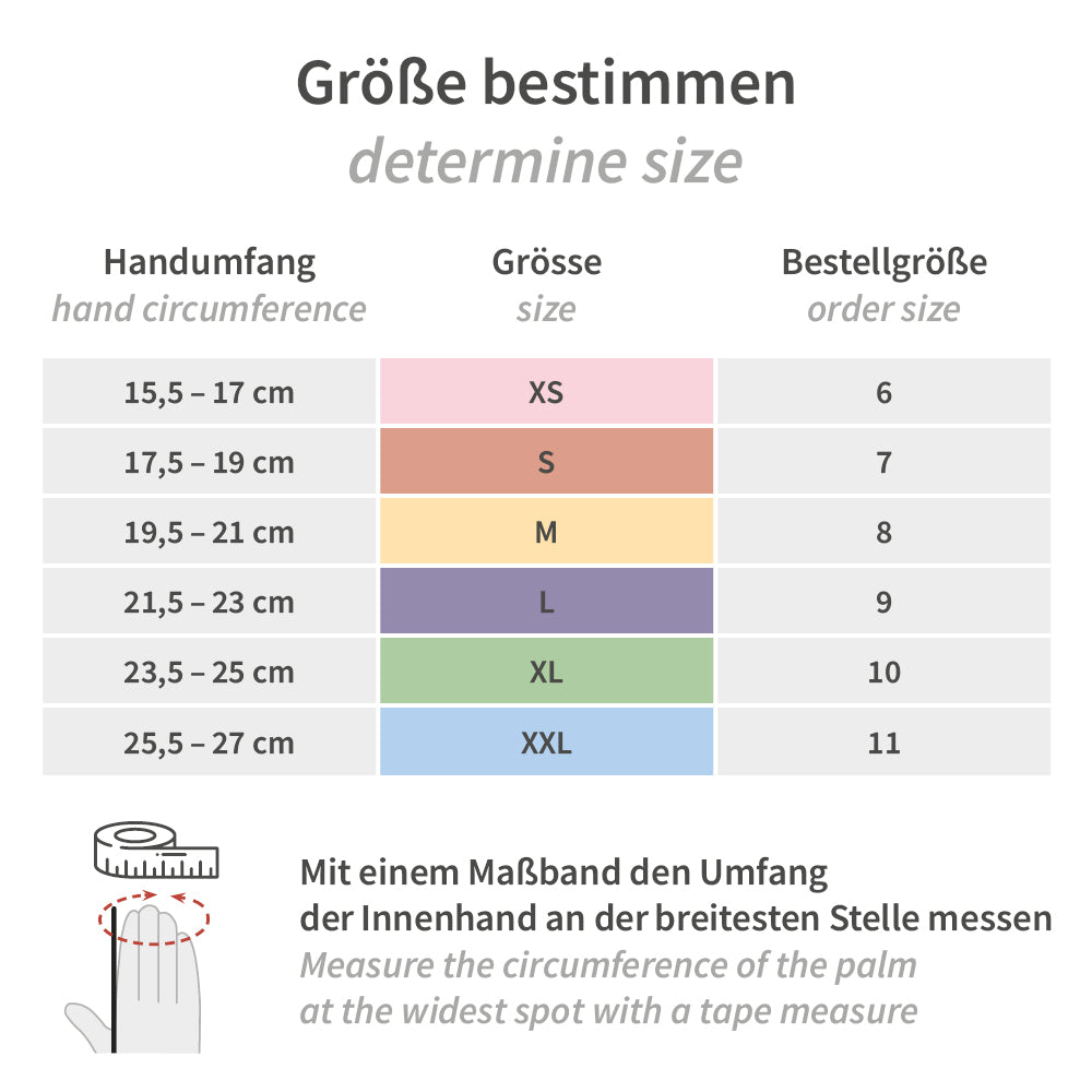 Untersuchungshandschuhe Latik | Kunstkautschuk - weiß