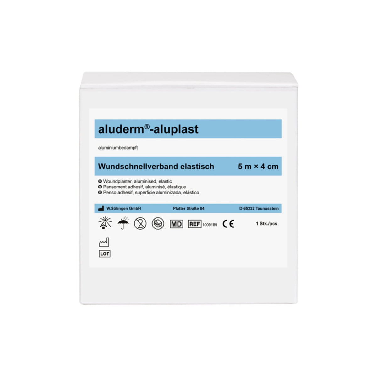 aluderm®-aluplast Wundpflaster, gerollt