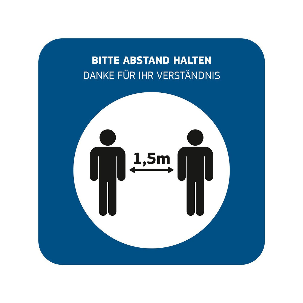 Hygiene-Hinweisschild