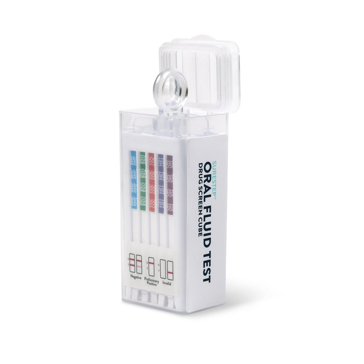 SureStep™ Oral Fluid Test Drug Screen Cube (6)