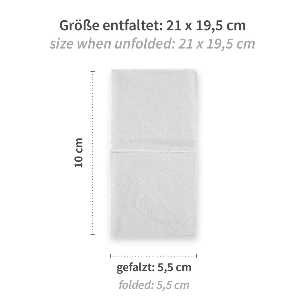 Taschentücher, 4-lagig | Zellulose, FSC®-Mix - weiß