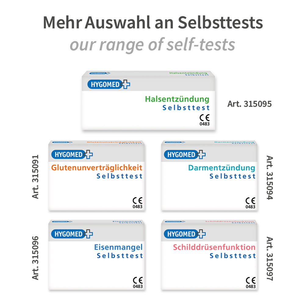 Darmentzündung Selbsttest - weiß