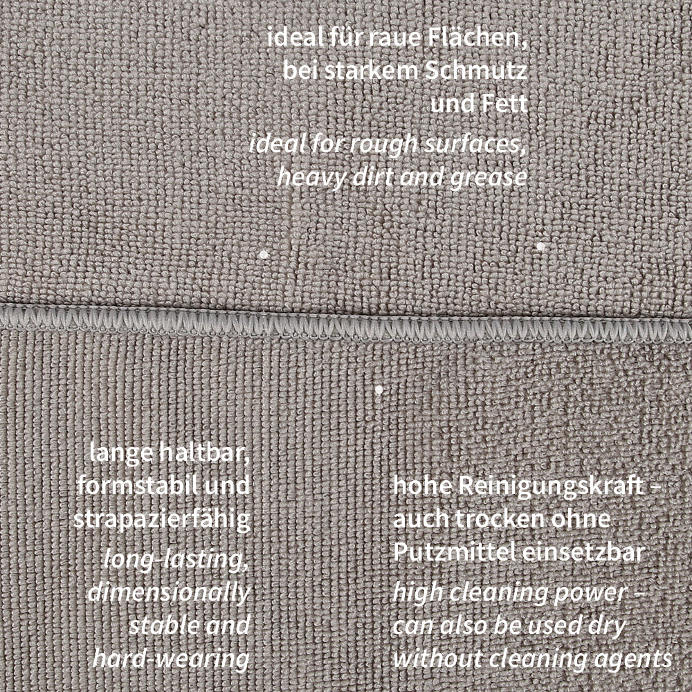 Mikrofasertücher Micro Master | Polyester/Polyamid - grau