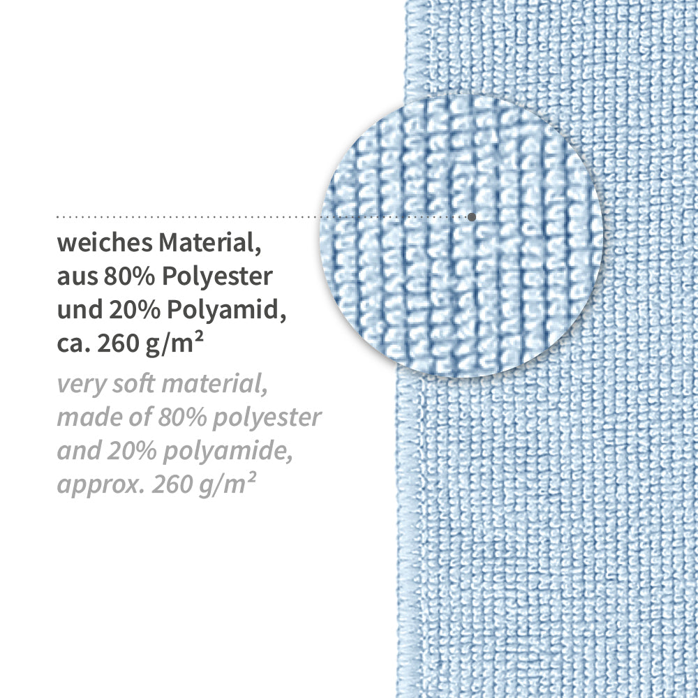Mikrofasertücher Micro Master | Polyester/Polyamid - blau