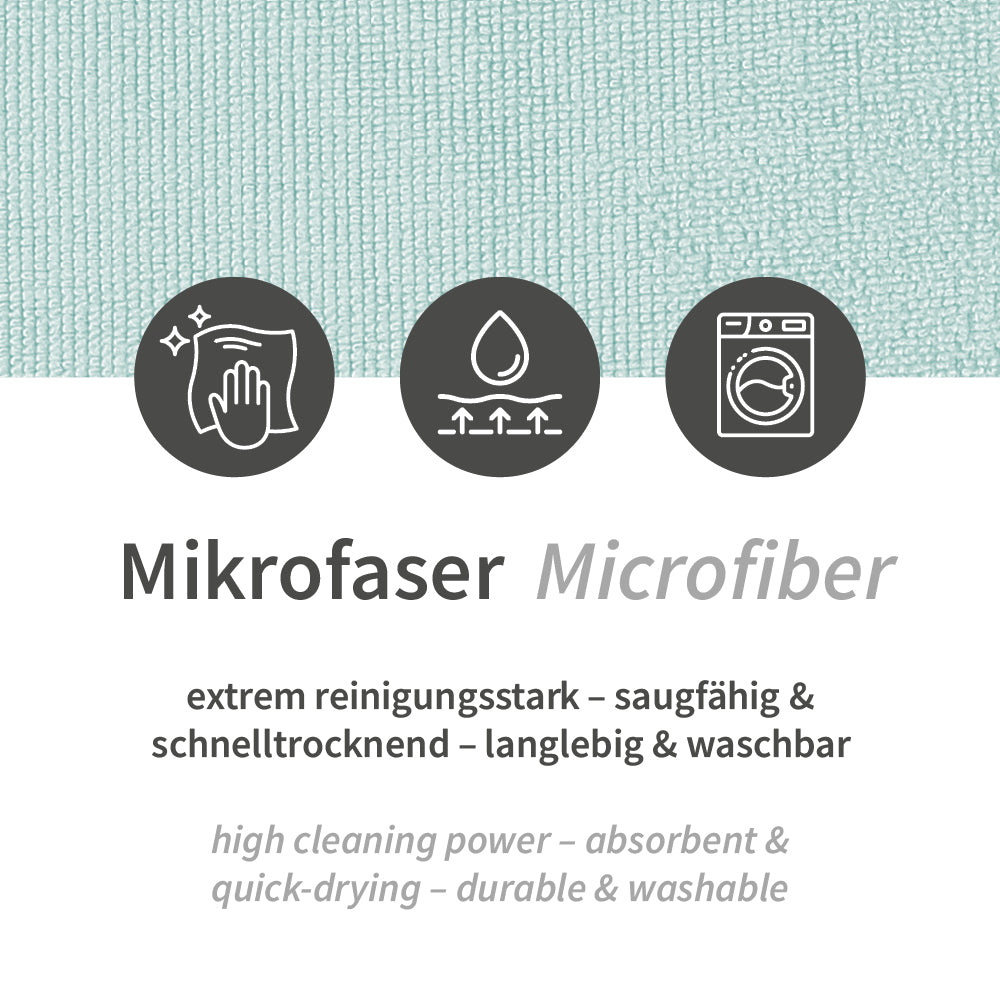 Mikrofasertücher Micro Master | Polyester/Polyamid - grün