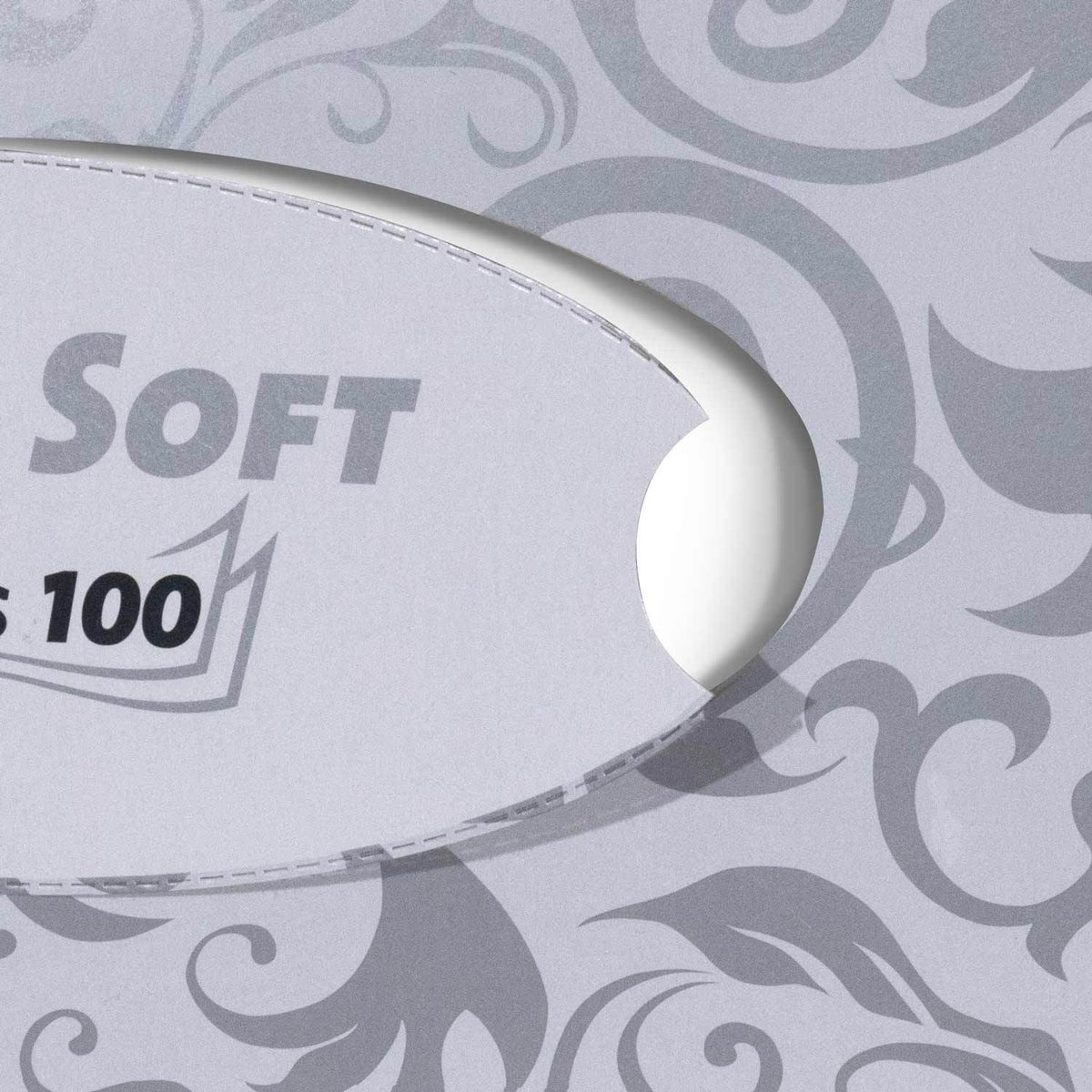 Kosmetiktücher, Box mit 100 Stück