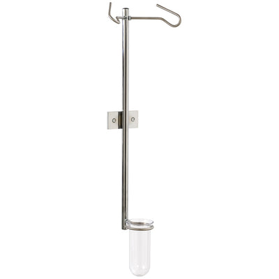 Wand-Infusionshalter inklusive Tropfglas