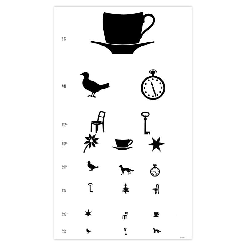 Sehprobentafel