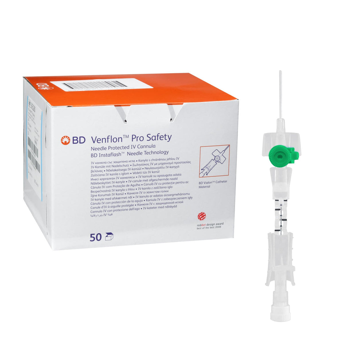 BD Venflon™ Pro Safety mit Instaflash™