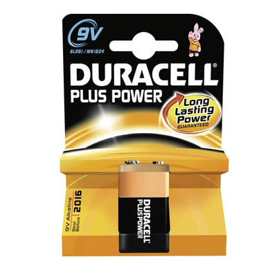 9 Volt-Blockbatterie, Einweg