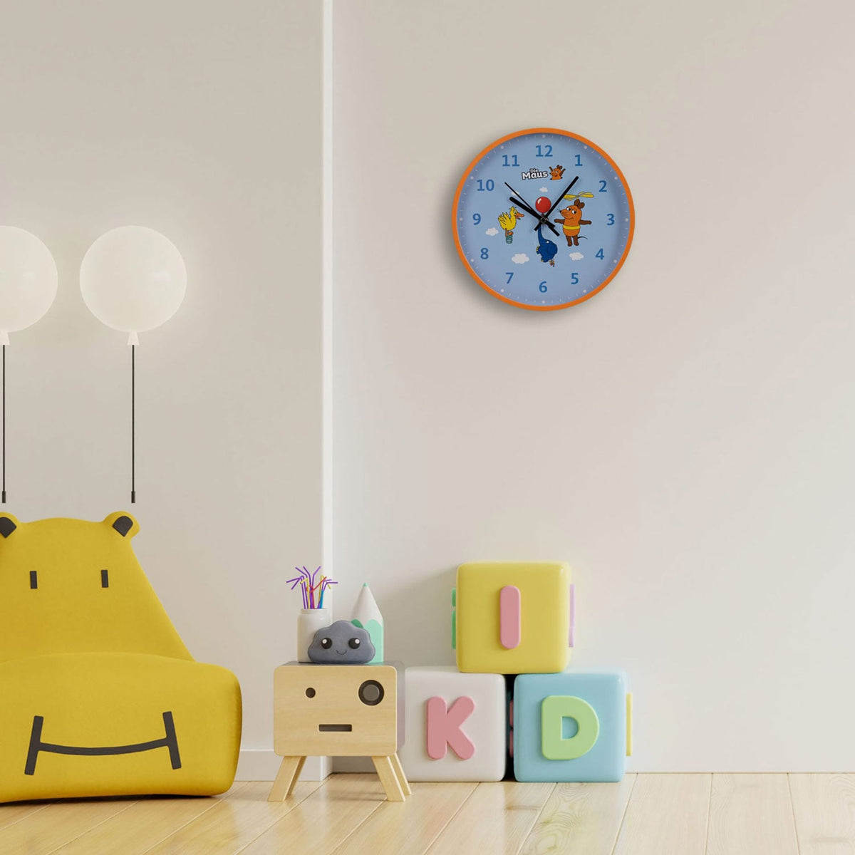DieMaus Kinderwanduhr