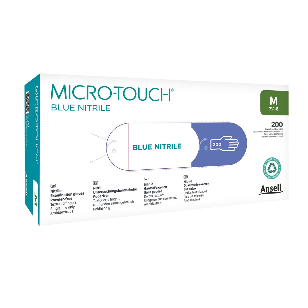 MICRO-TOUCH® Blue Nitrile