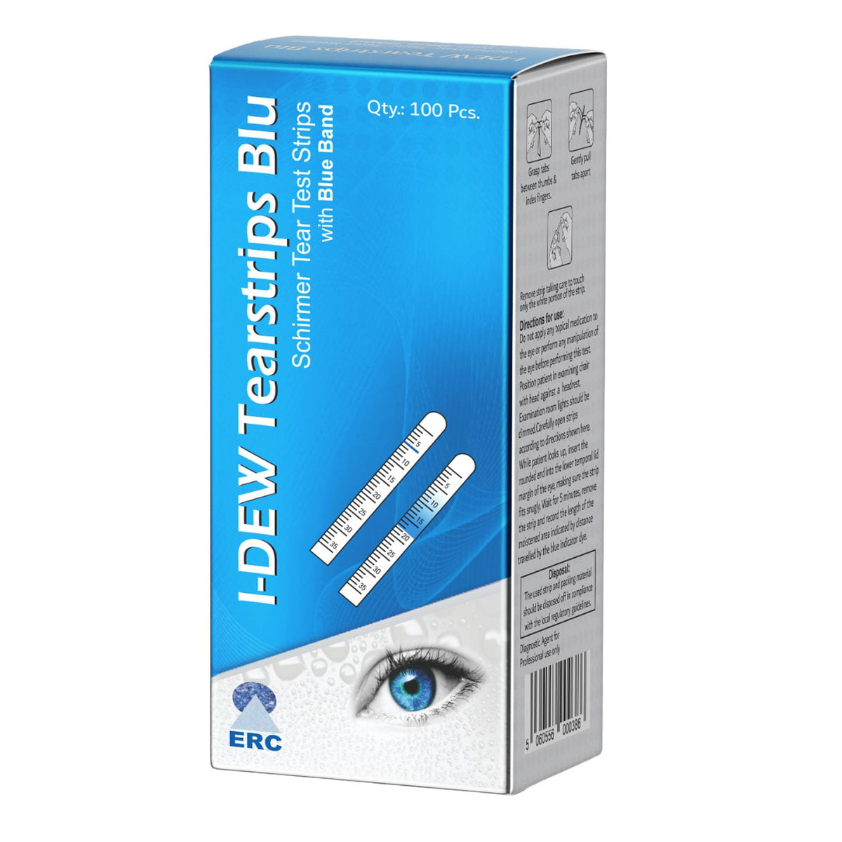 I-Dew Schirmer Teststreifen Blu
