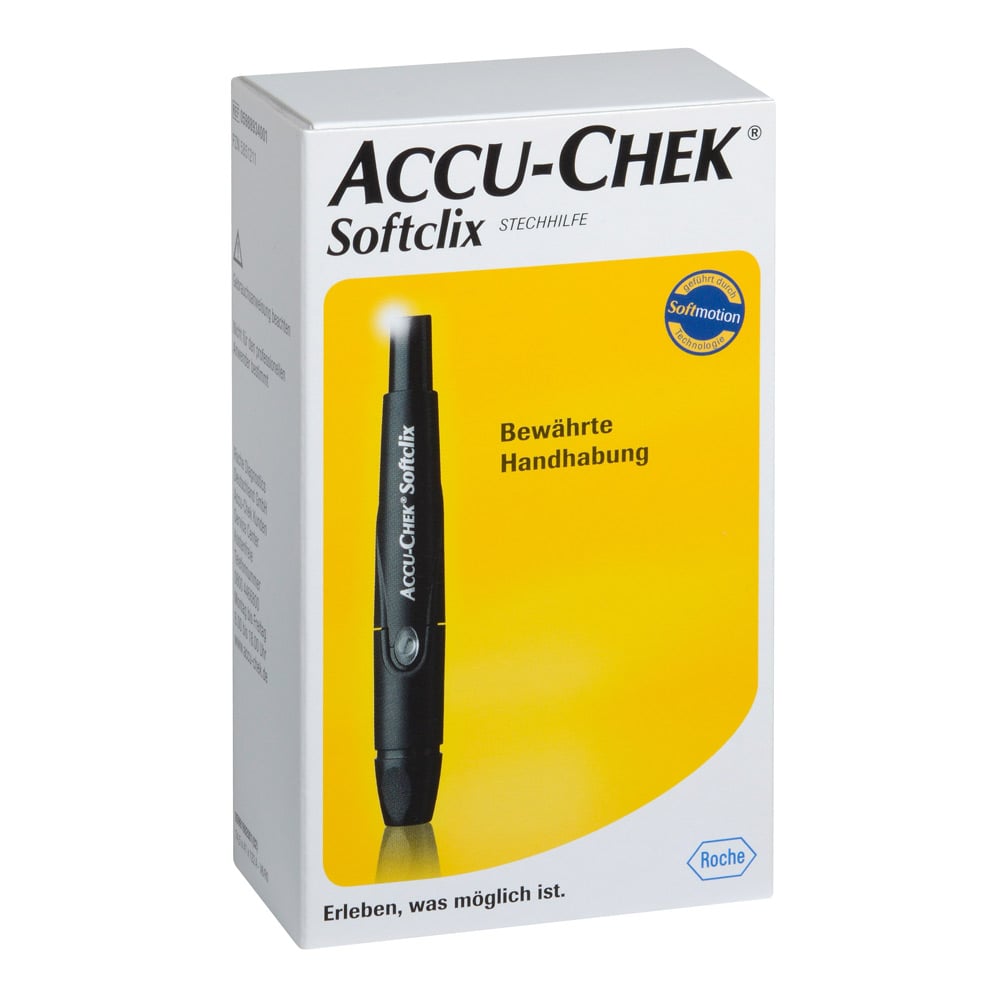 Accu-Chek Softclix schwarz, Stechhilfe