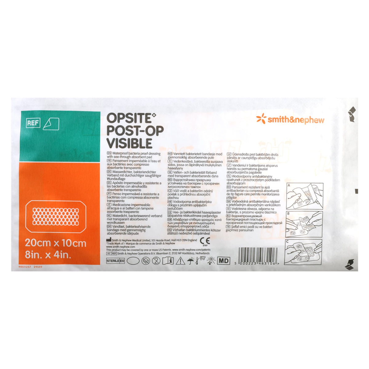 OPSITE™ Post-OP Visible Folienverband