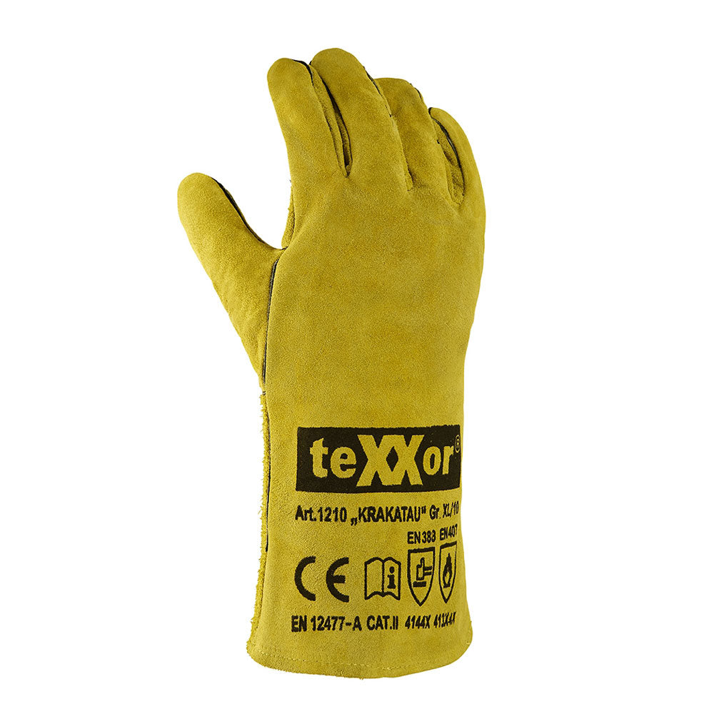 teXXor® Schweißerhandschuhe Krakatau 1210 - creme