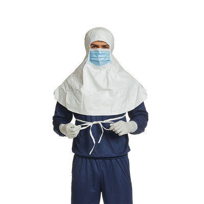 DuPont™ Tyvek® IsoClean® Reinraum Kapuze mit integrierter Maske IC 689 B WH WS