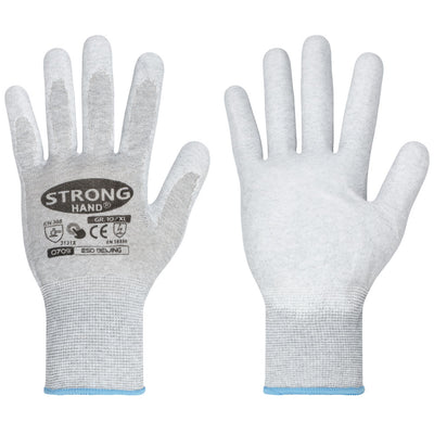 Stronghand® ESD Beijing 0709 Polyamidhandschuhe, Touchscreen-kompatibel