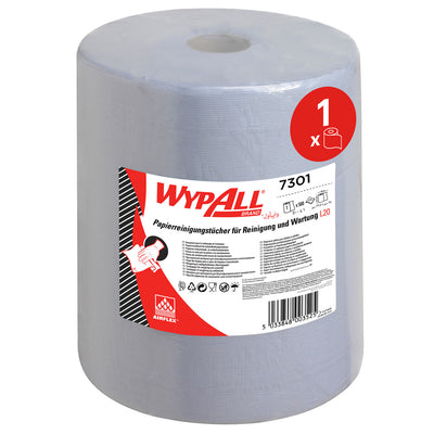 WypAll® L20 Papierwischtücher 7301, 2-lagig, extra breit, Rolle