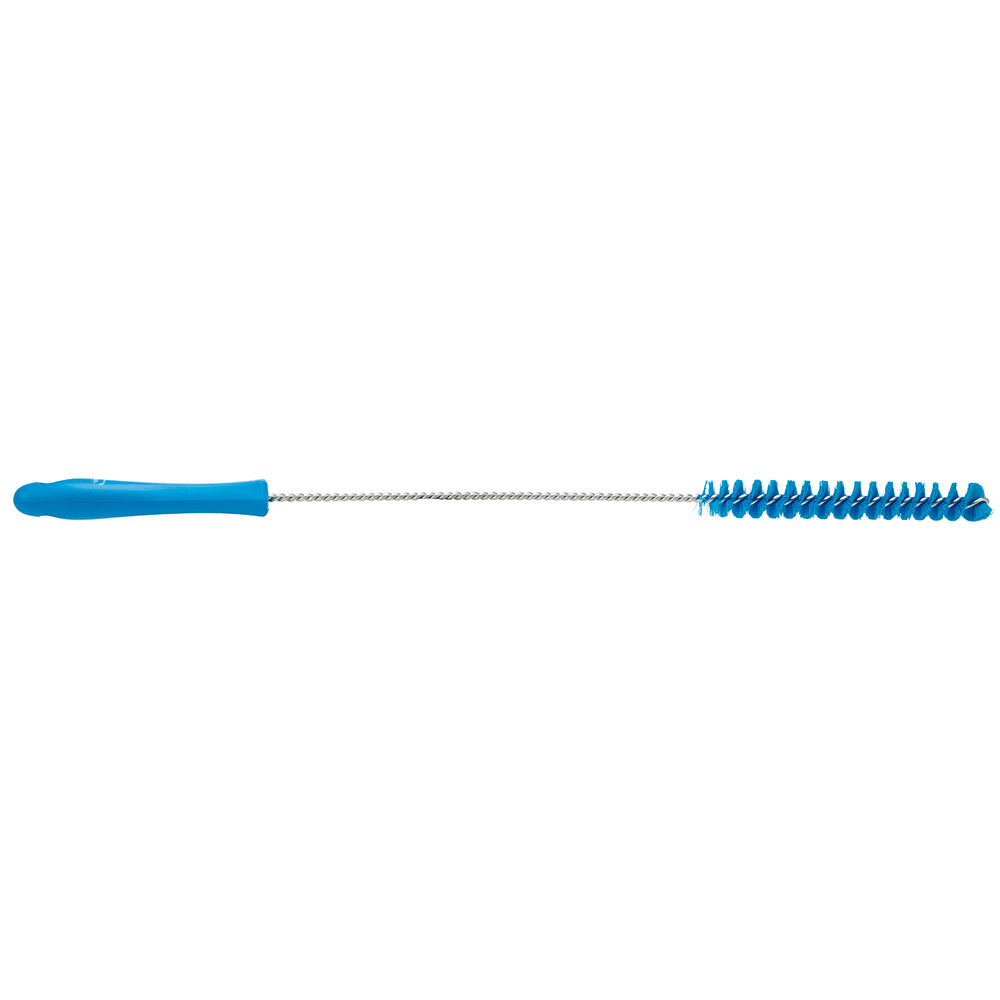 Vikan Rohrbürste mit Stiel, 20 mm, medium - blau