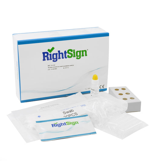 Right Sign Influenza A + B Schnelltest