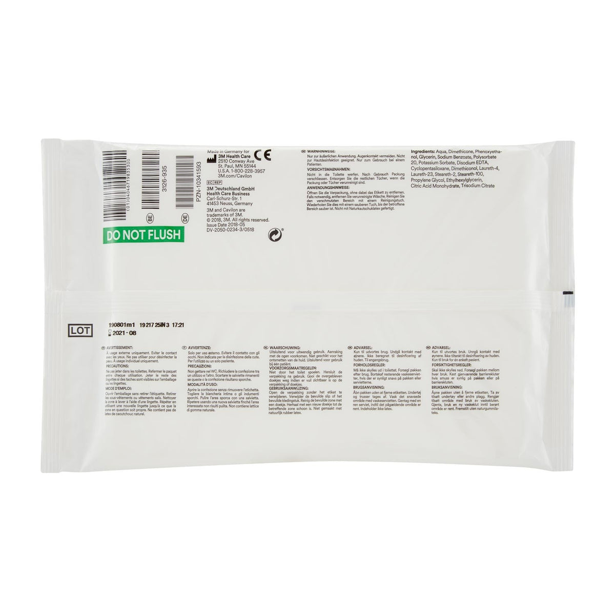 3M™ Cavilon™ Reinigungstücher