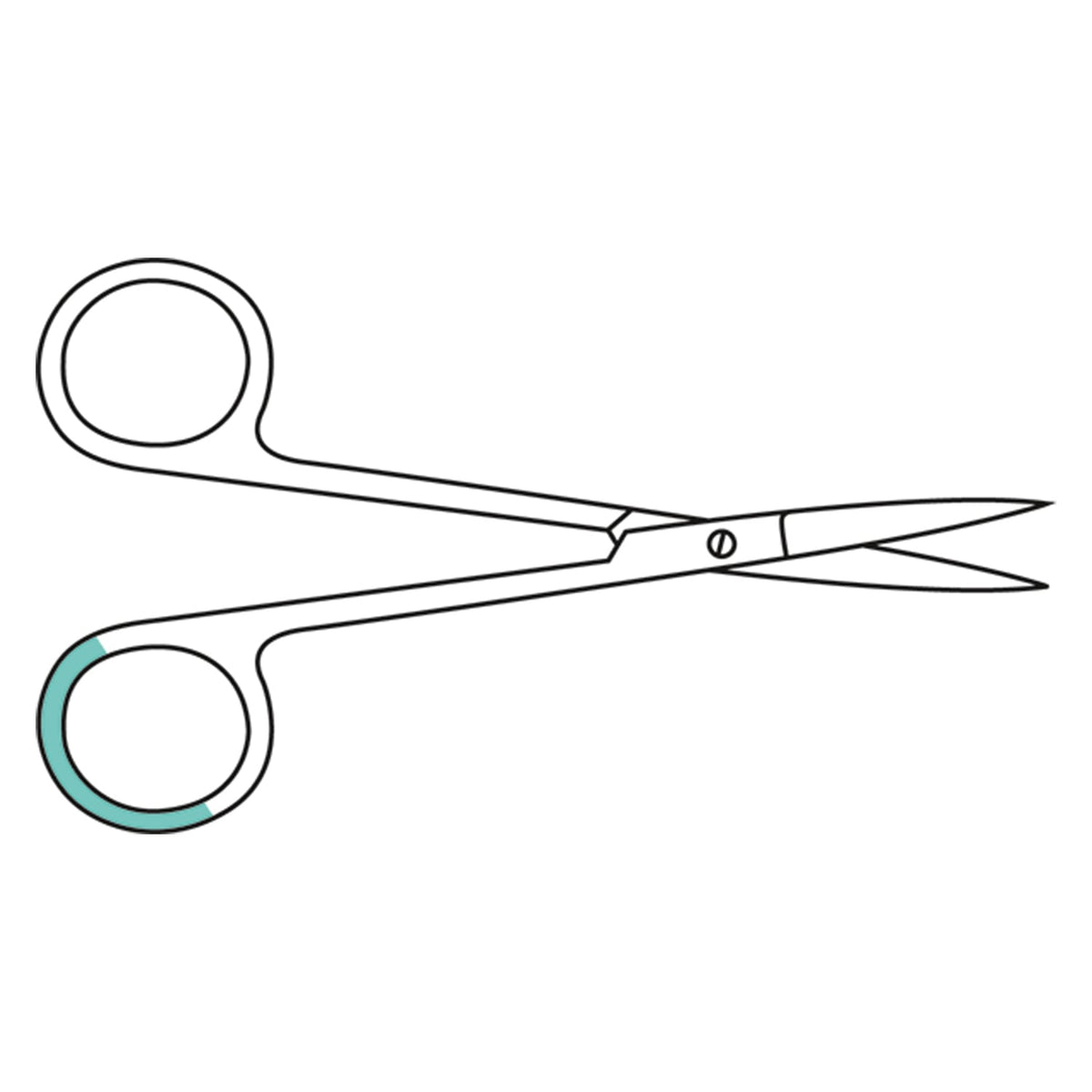 Irisschere, 11,5 cm