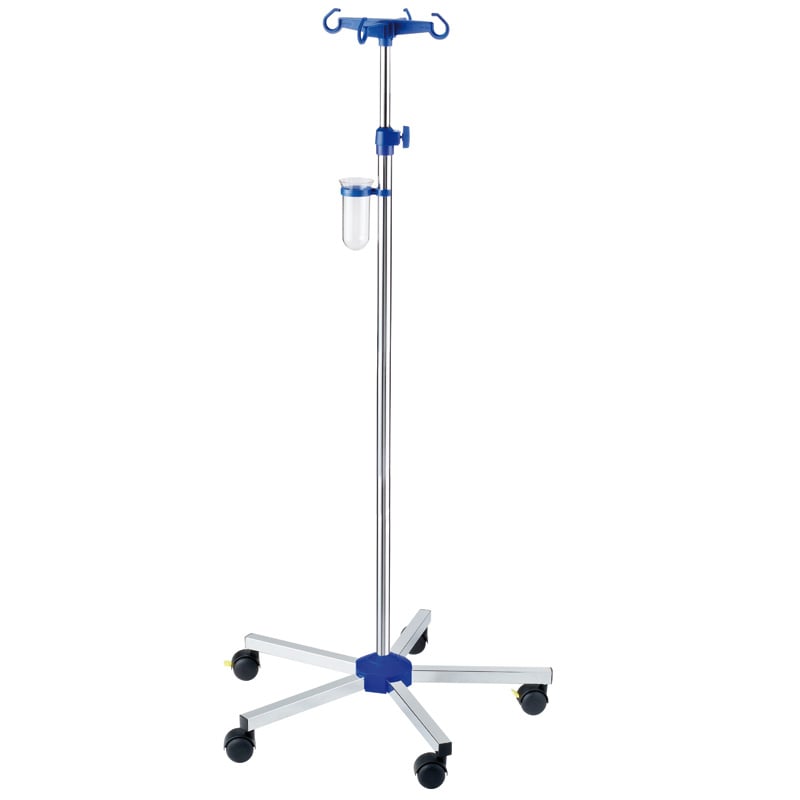 Infusionsständer mit 5-Fuß-Fahrgestell