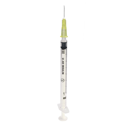 BD Plastikpak Insulinspritzen mit Kanüle 30G, 0,3 x 13 mm