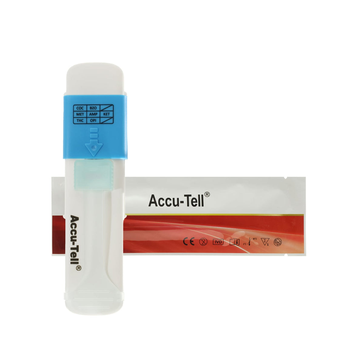 Accu-Tell® Multi-Line 7 Drogen-Kassettentest (Speichel)