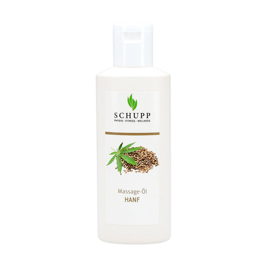 Olio per massaggi alla canapa SCHUPP