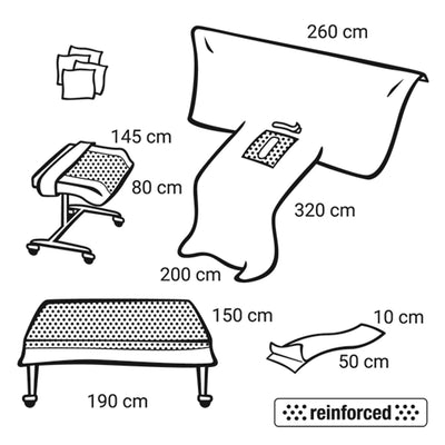 Foliodrape® Wirbelsäulen-Set