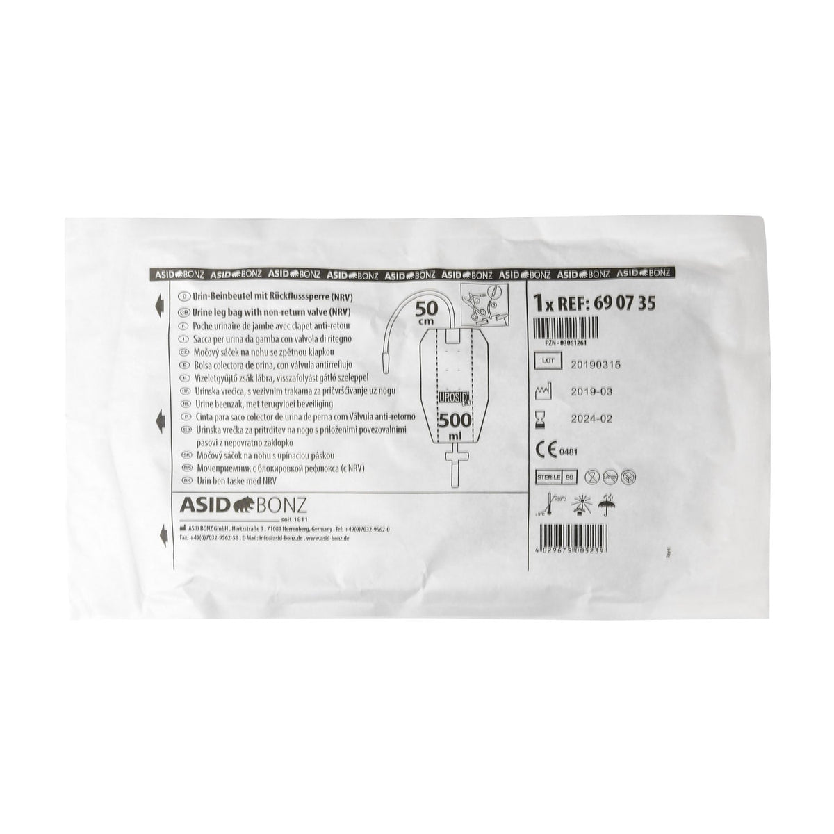Urosid 3K Beinbeutel