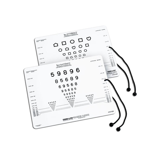 Nahtest LEA™-Symbole/-Zahlen-Karte