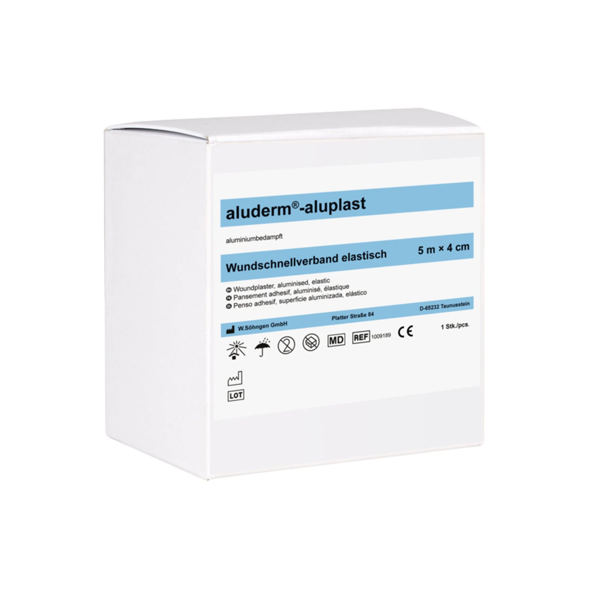 aluderm®-aluplast Wundpflaster, gerollt