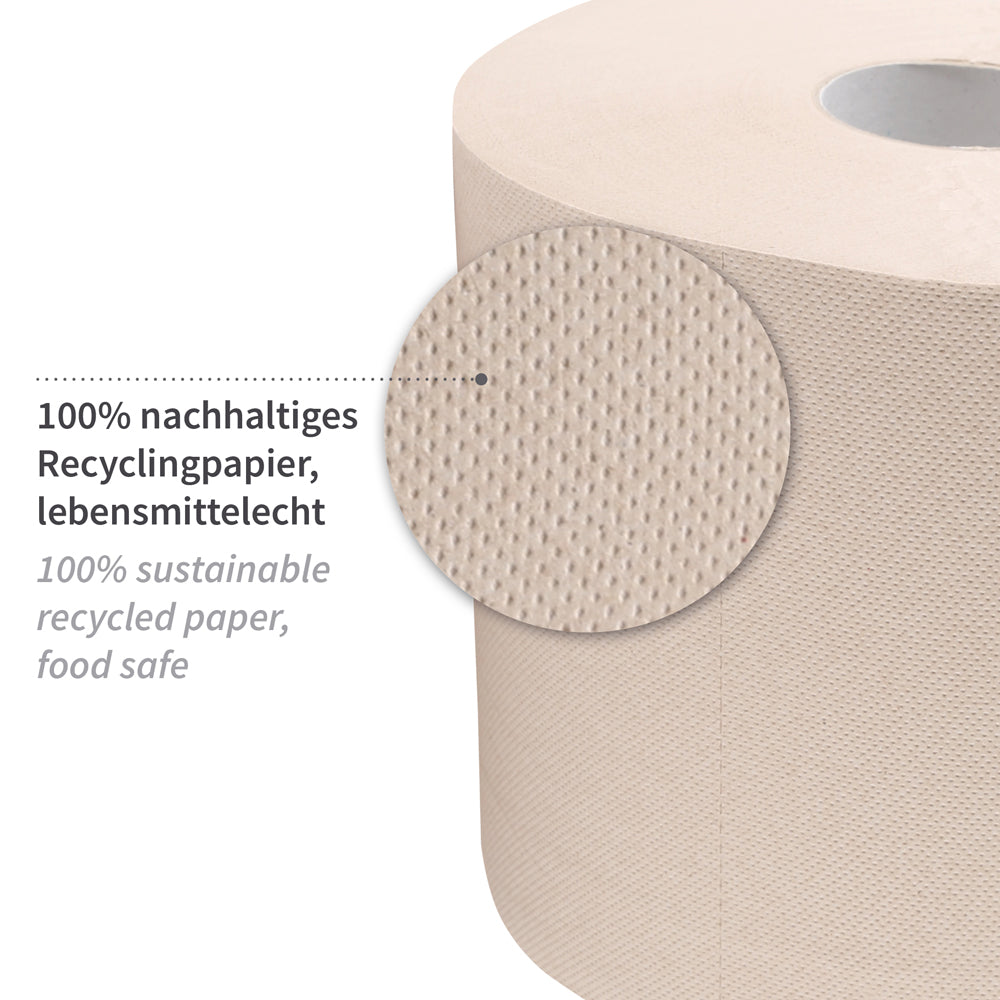 Bio Putzpapiere, 3-lagig | Recyclingpapier, FSC®-Recycled - natur