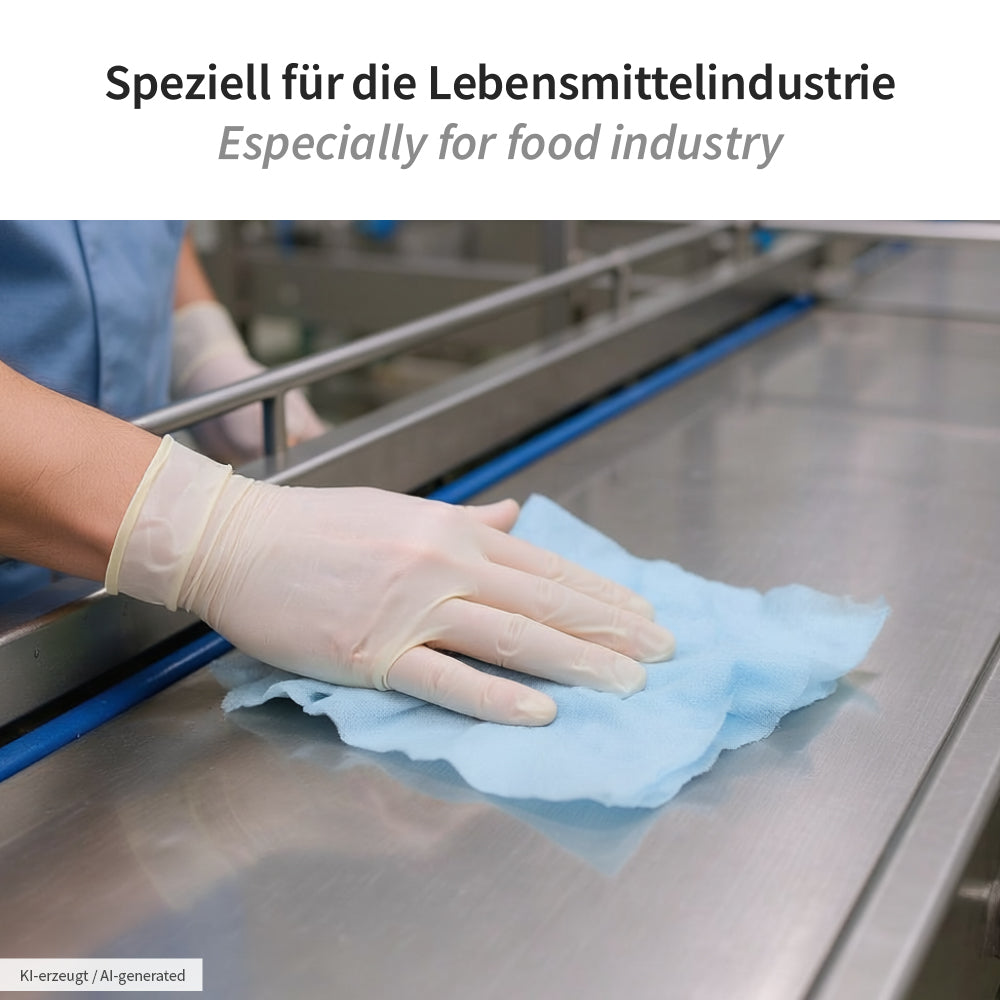 Desinfektionstücher QAV frei | PP - blau