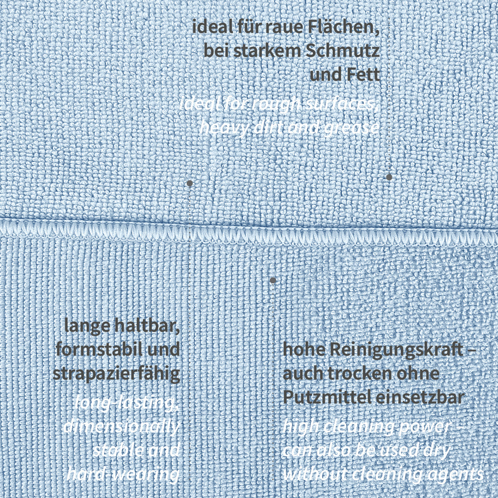 Mikrofasertücher Micro Master | Polyester/Polyamid - blau