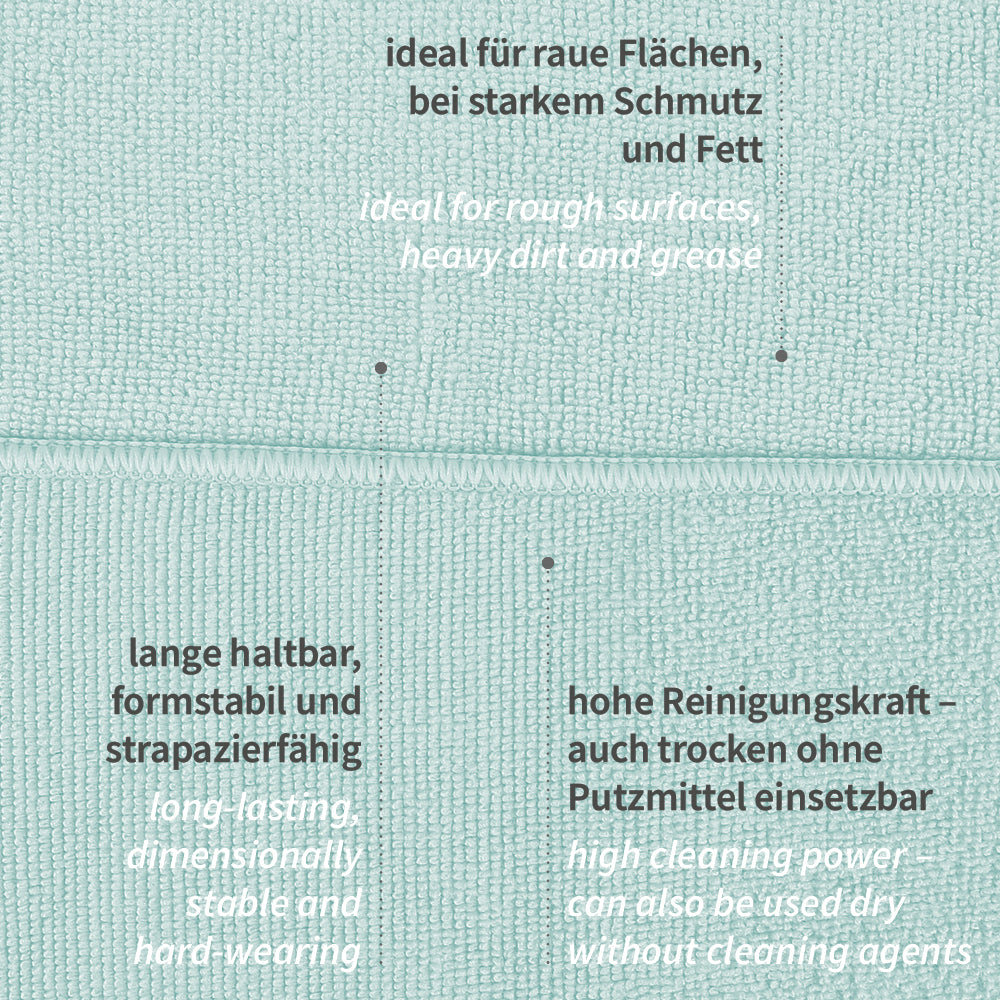 Mikrofasertücher Micro Master | Polyester/Polyamid - grün