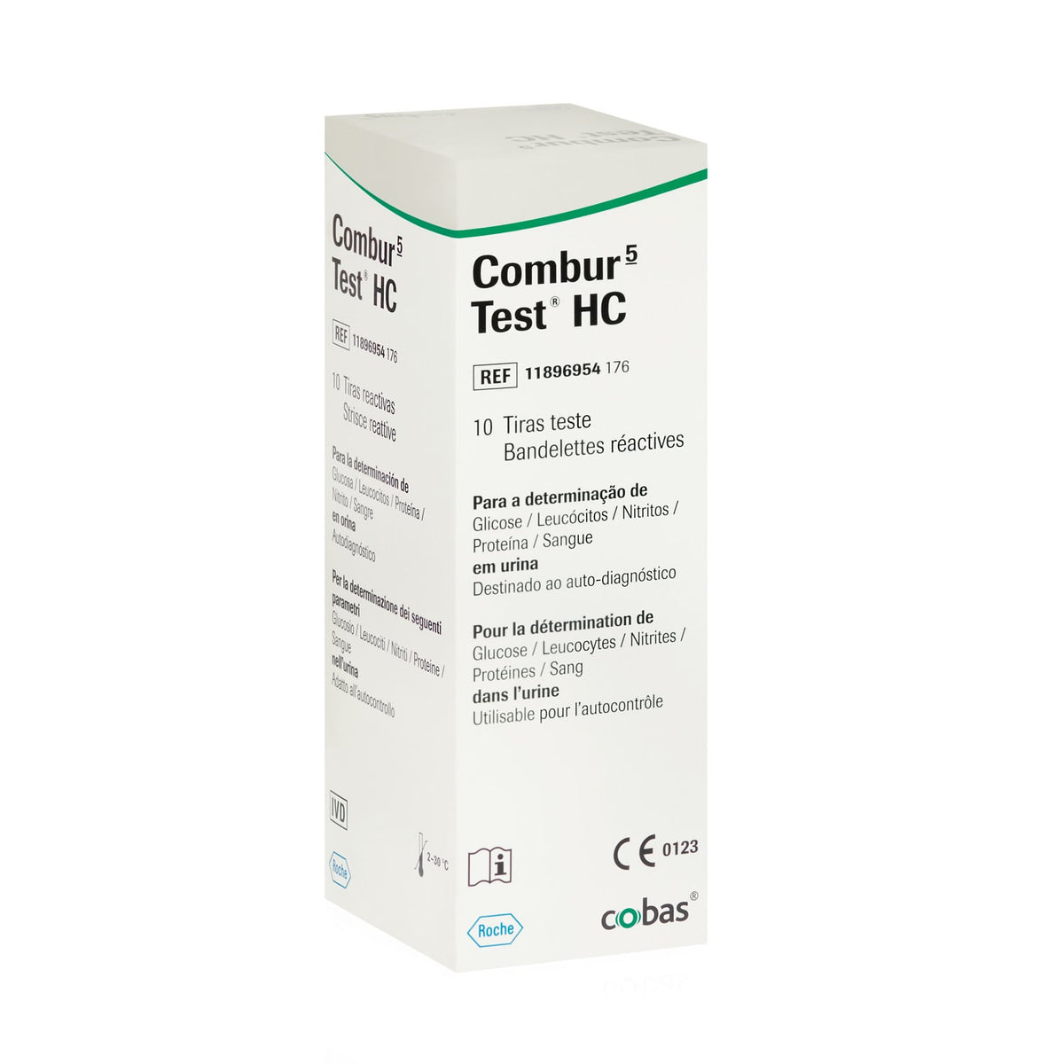 Combur 5 Test HC, 10 Urinteststreifen