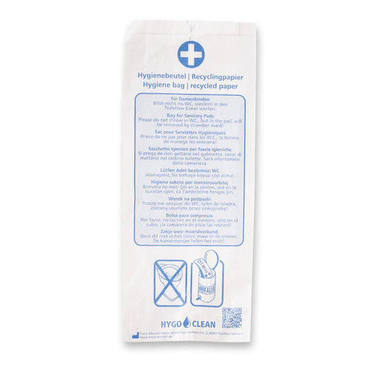 Hygienebeutel | Recyclingpapier - weiß