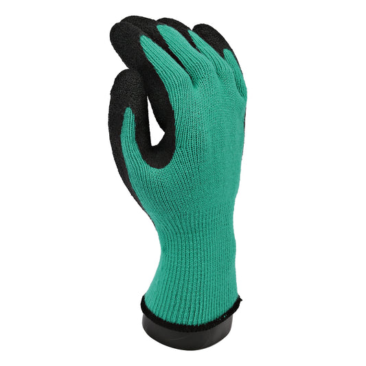 Kälteschutzhandschuhe Winter Star Blister| Latex-Beschichtung - grün-schwarz