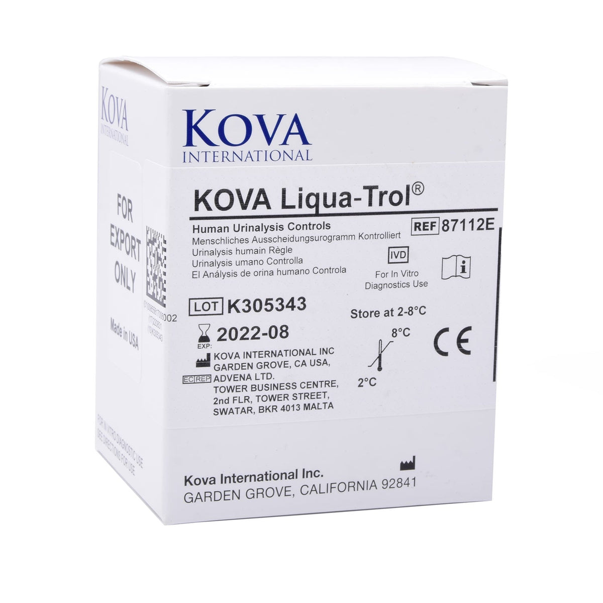 Kova Liqua-Trol Level 1 + 2