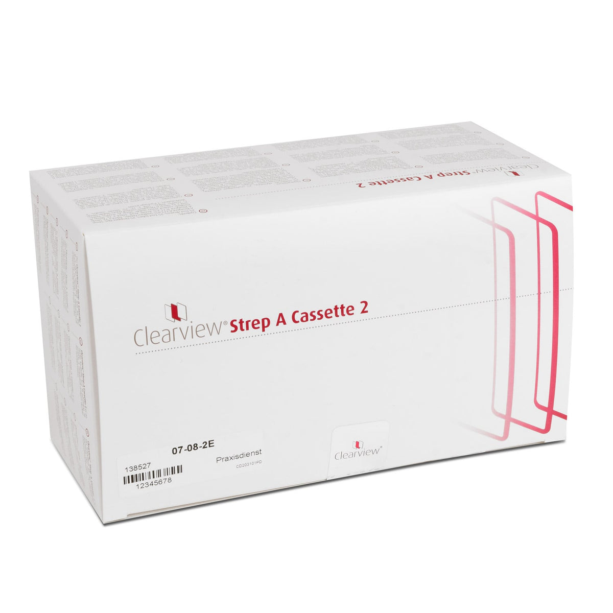 Clearview Strep A Cassette 2, 25 Testkassetten